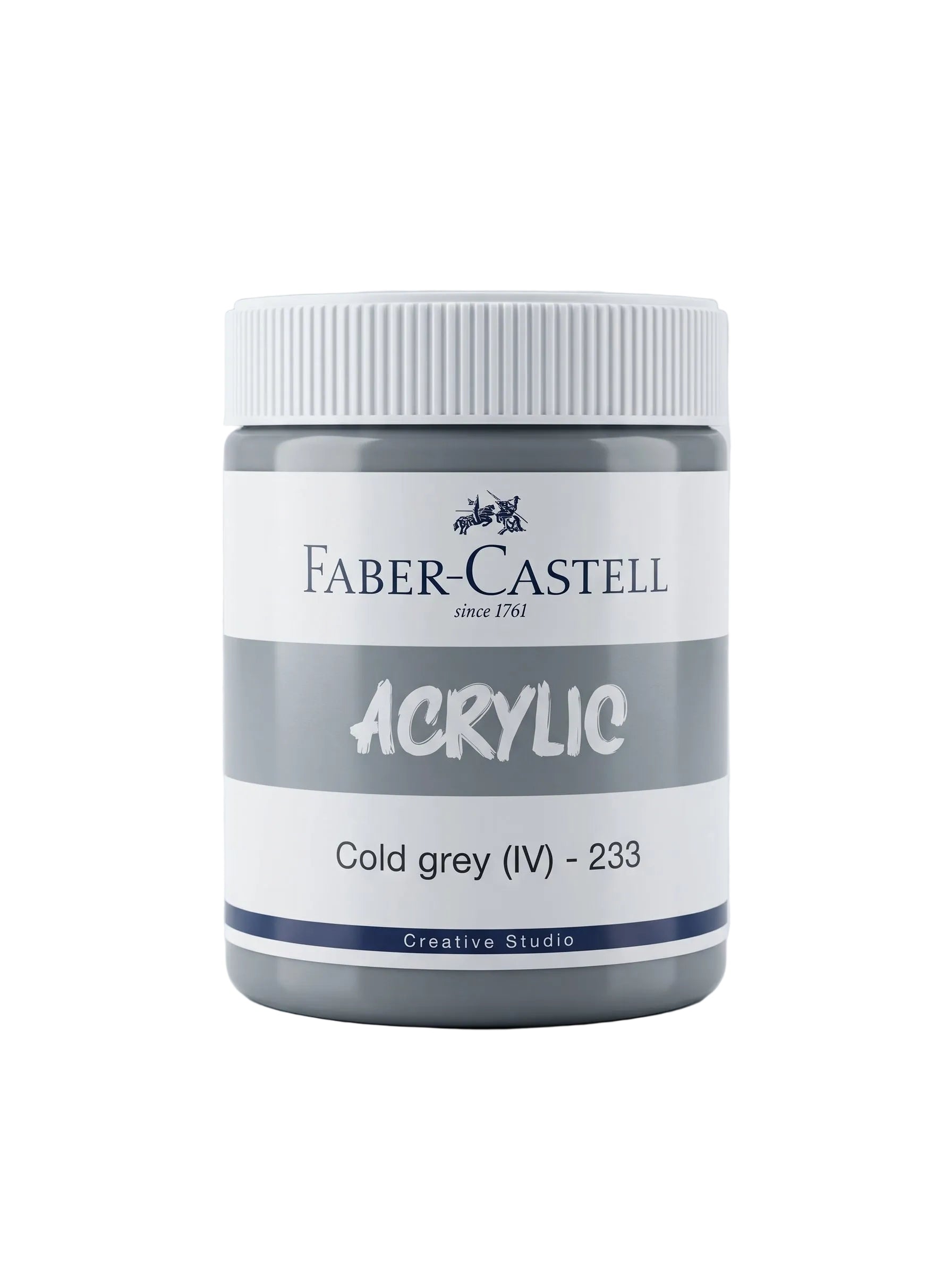Peinture acrylique Faber-Castell 140ml - Couleurs vives et opaques