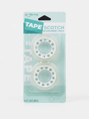 Lot de 2 Scotch transparent 1.2 cm 20 yards – Fournitures Yalong