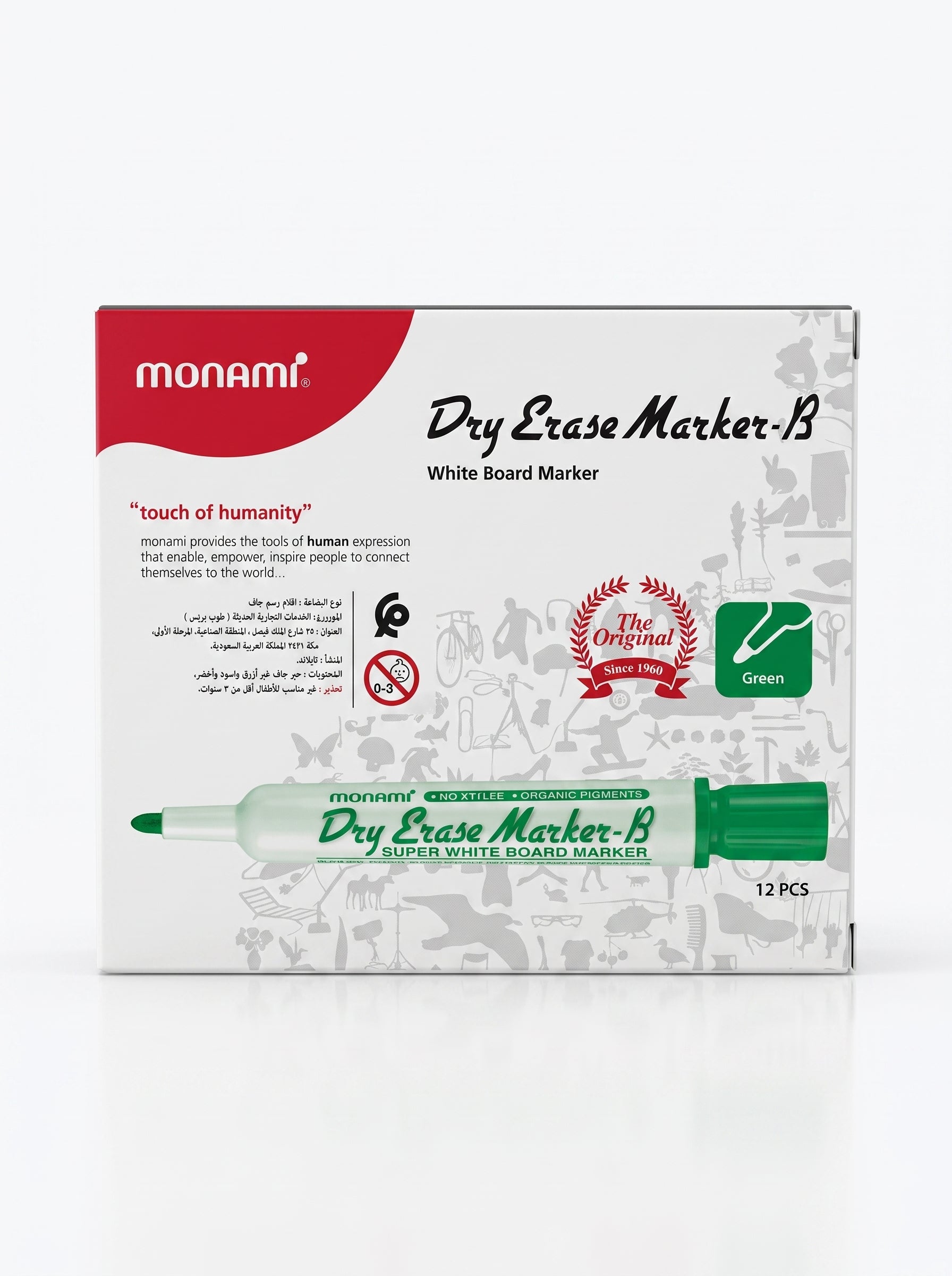 Marqueur tableau blanc Monami