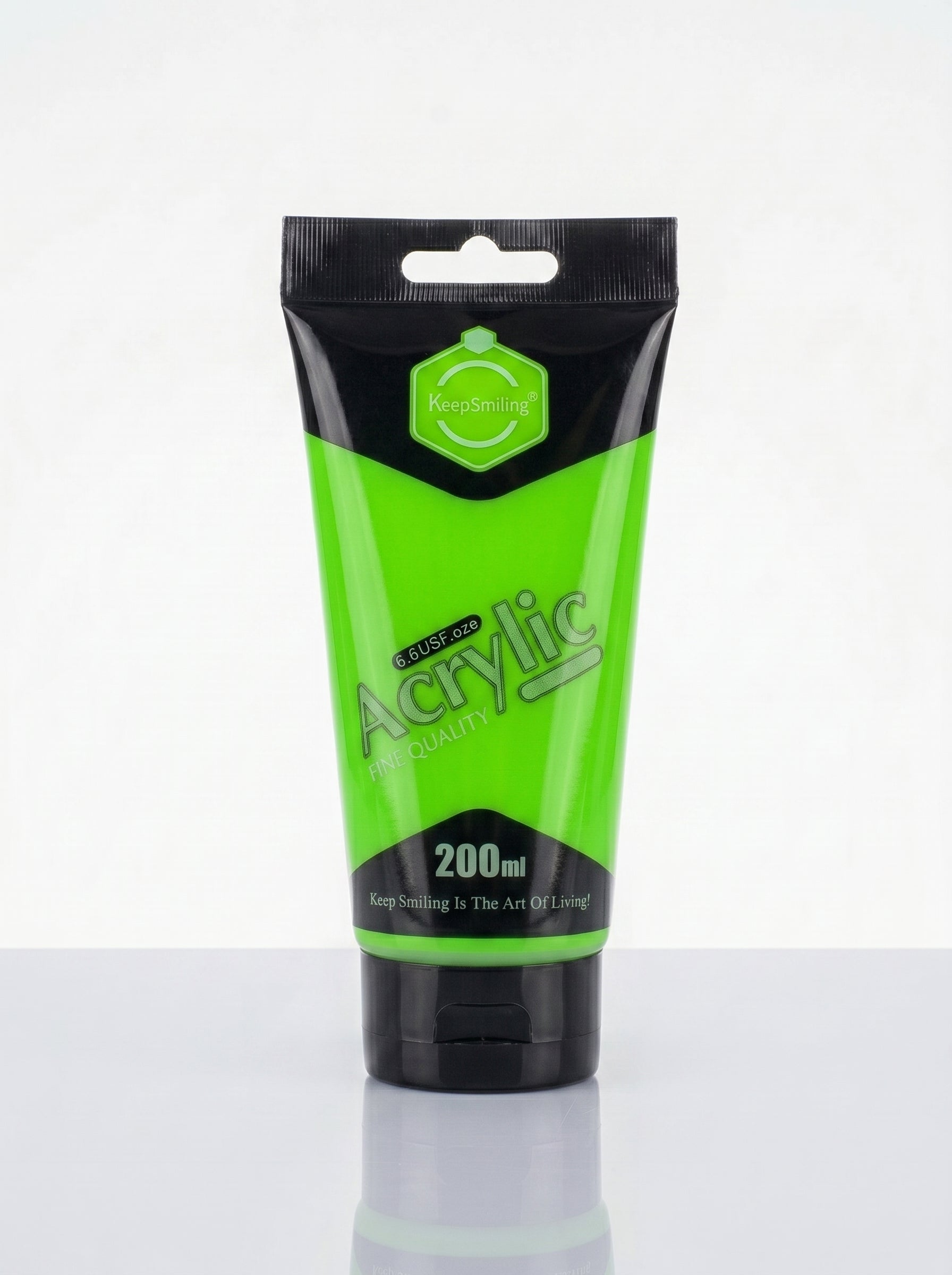 Peinture acrylique Keep Smiling 200ml - Tube haute quantité