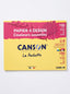 Papier Canson Couleurs Assorties 24x32 - 150g - Pochette 10 Feuilles