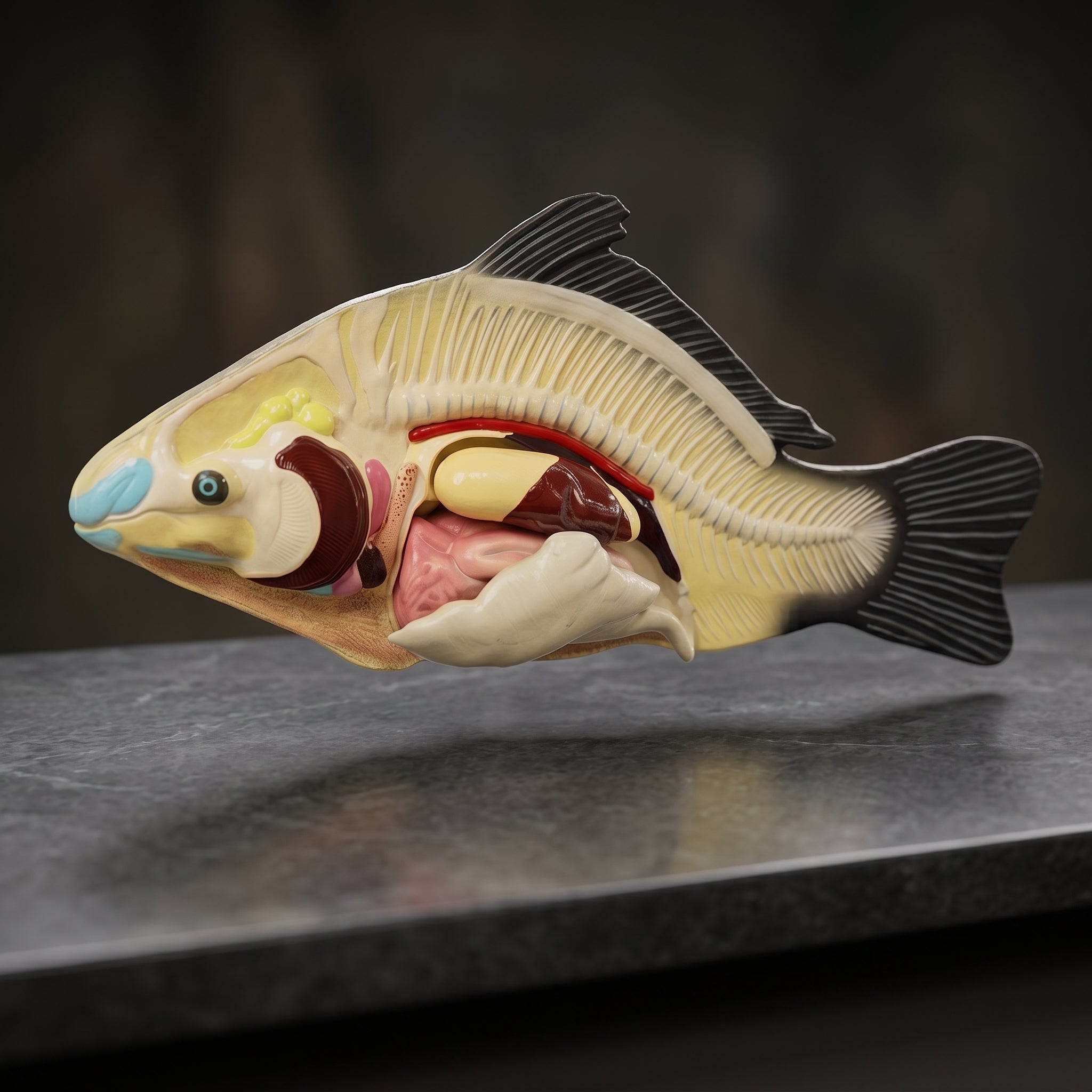 Modèle Anatomique Poisson 3D Image secondaire du produit