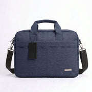 Cartable Porte PC Premium – 3 Poches de Rangement En Bleu Marine Yalong To Go