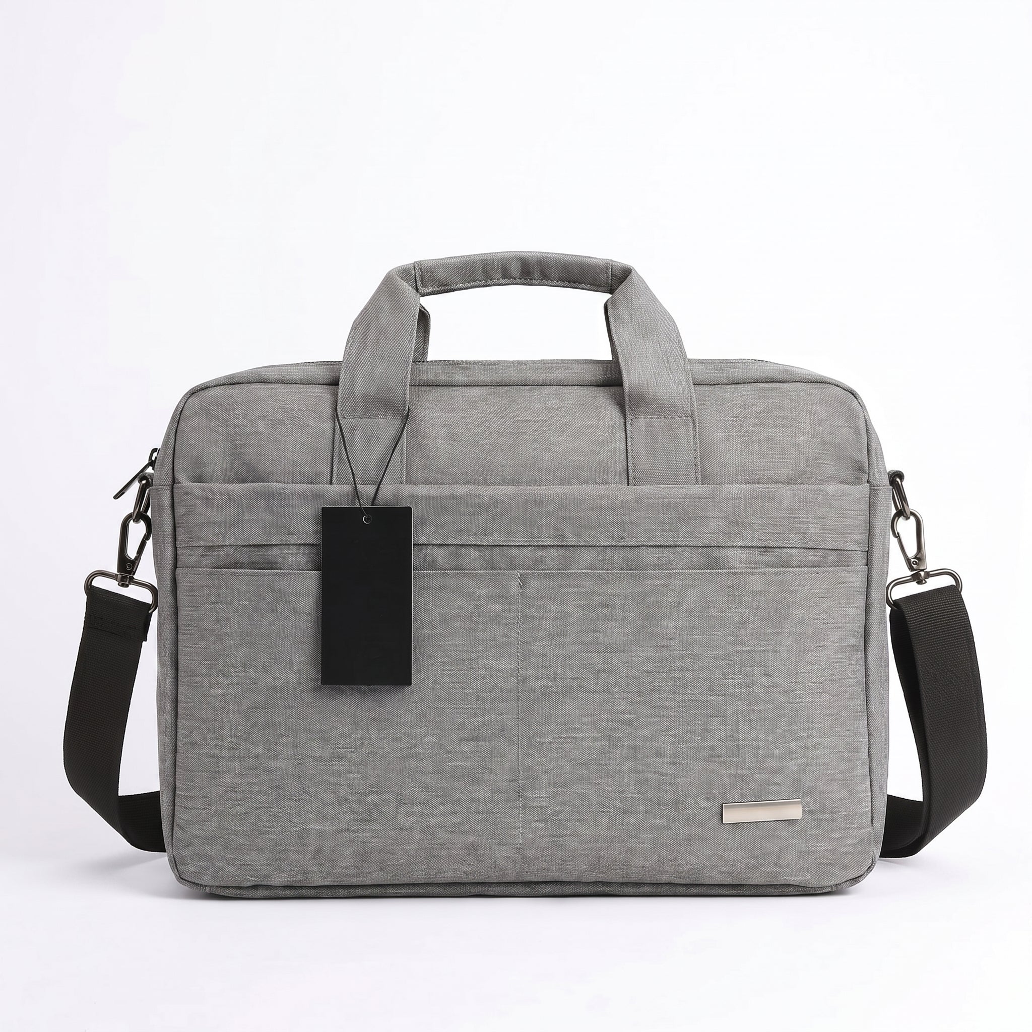 Cartable Porte PC Rembourré 2 Poches En Gris – Protection Maximale pour Ordinateur Image principale du produit