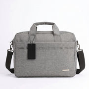Cartable Porte PC Rembourré 2 Poches En Gris – Protection Maximale pour Ordinateur