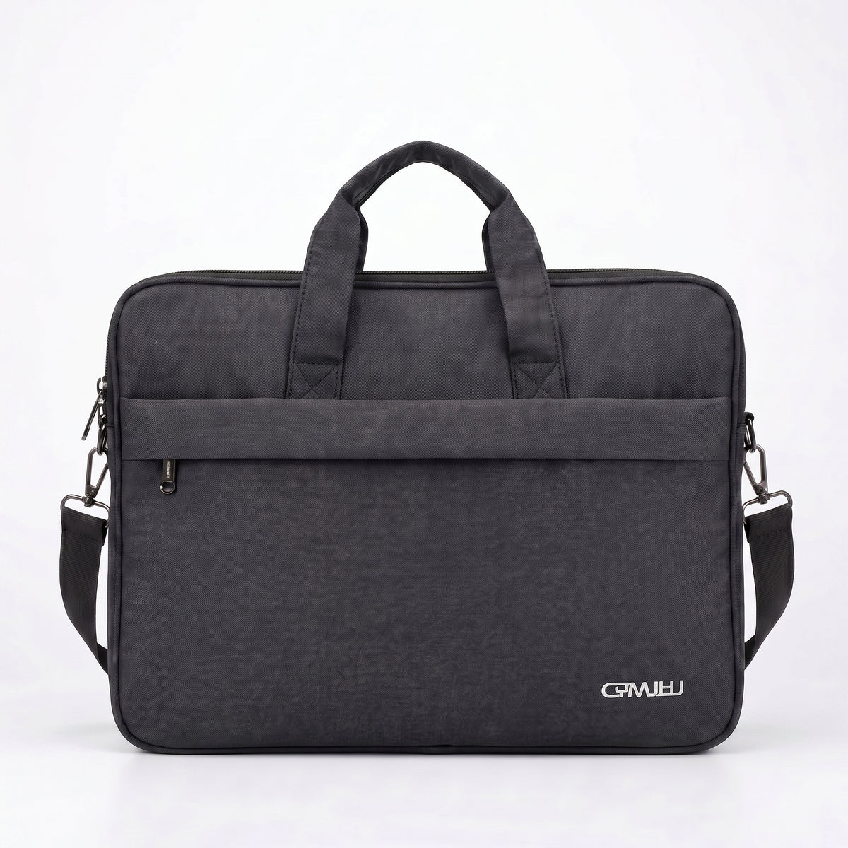 Cartable Porte PC Rembourré 3 Poches En Noir Et Bleu Marine Yalong To Go