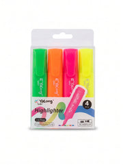 Surligneur pastel Yalong lot de 4 – Parfait pour Bullet Journal