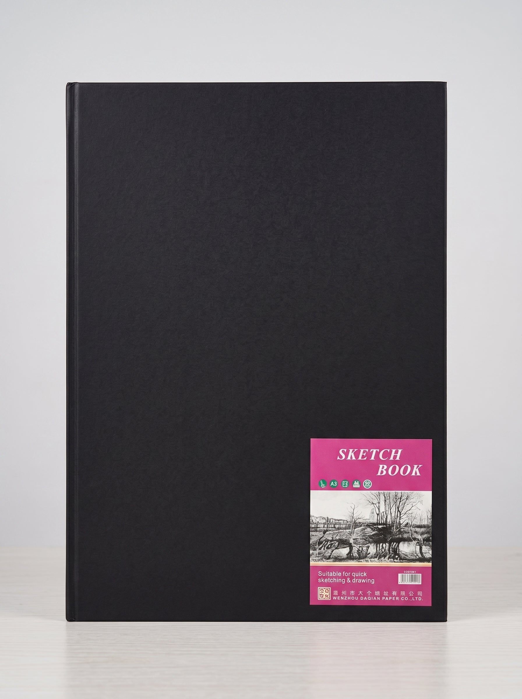 Carnet dessin A3 160g - Papier croquis épais et résistant