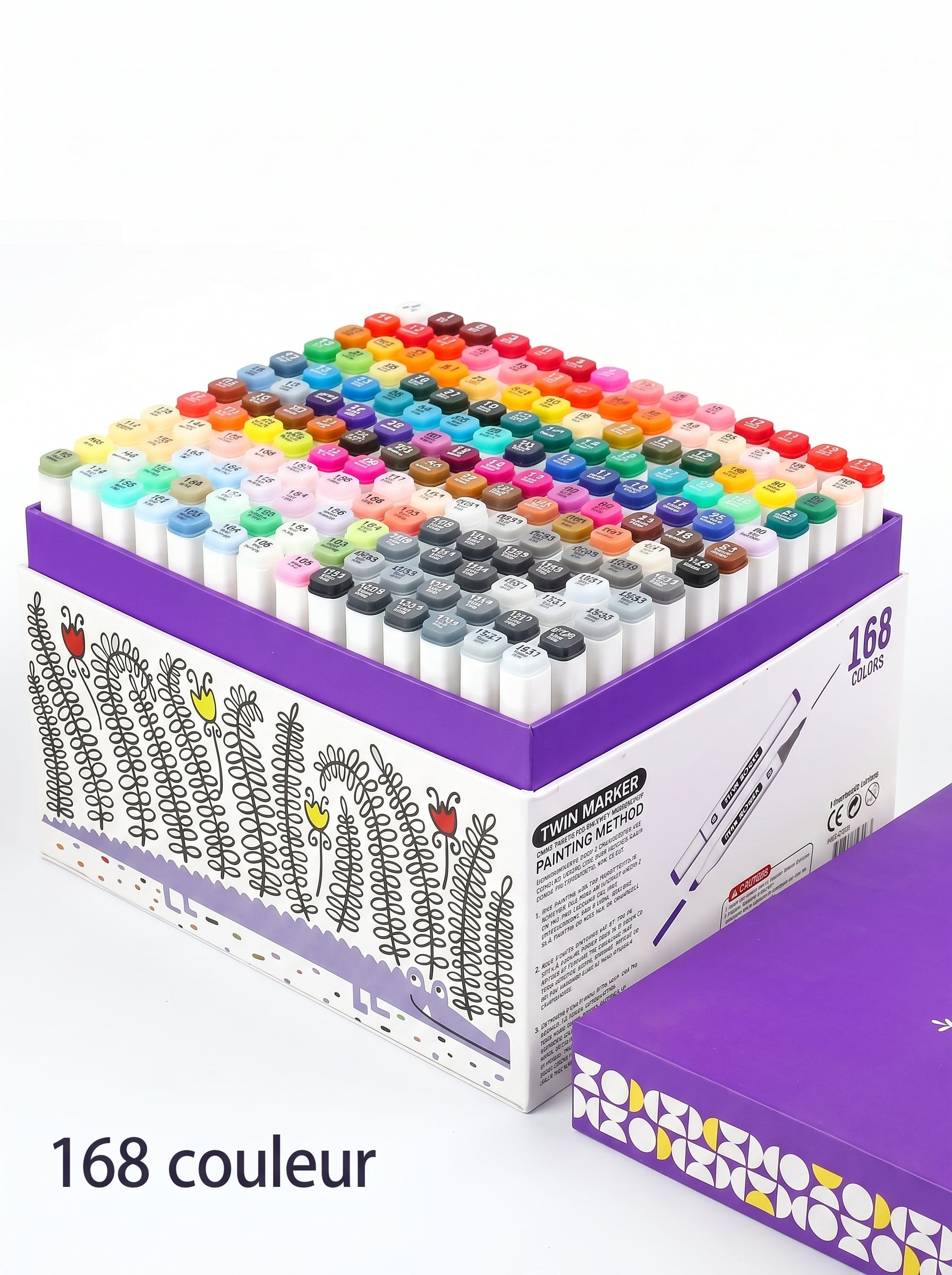 Feutres Promarker – Set Complet Double Pointe pour Artistes et Designers