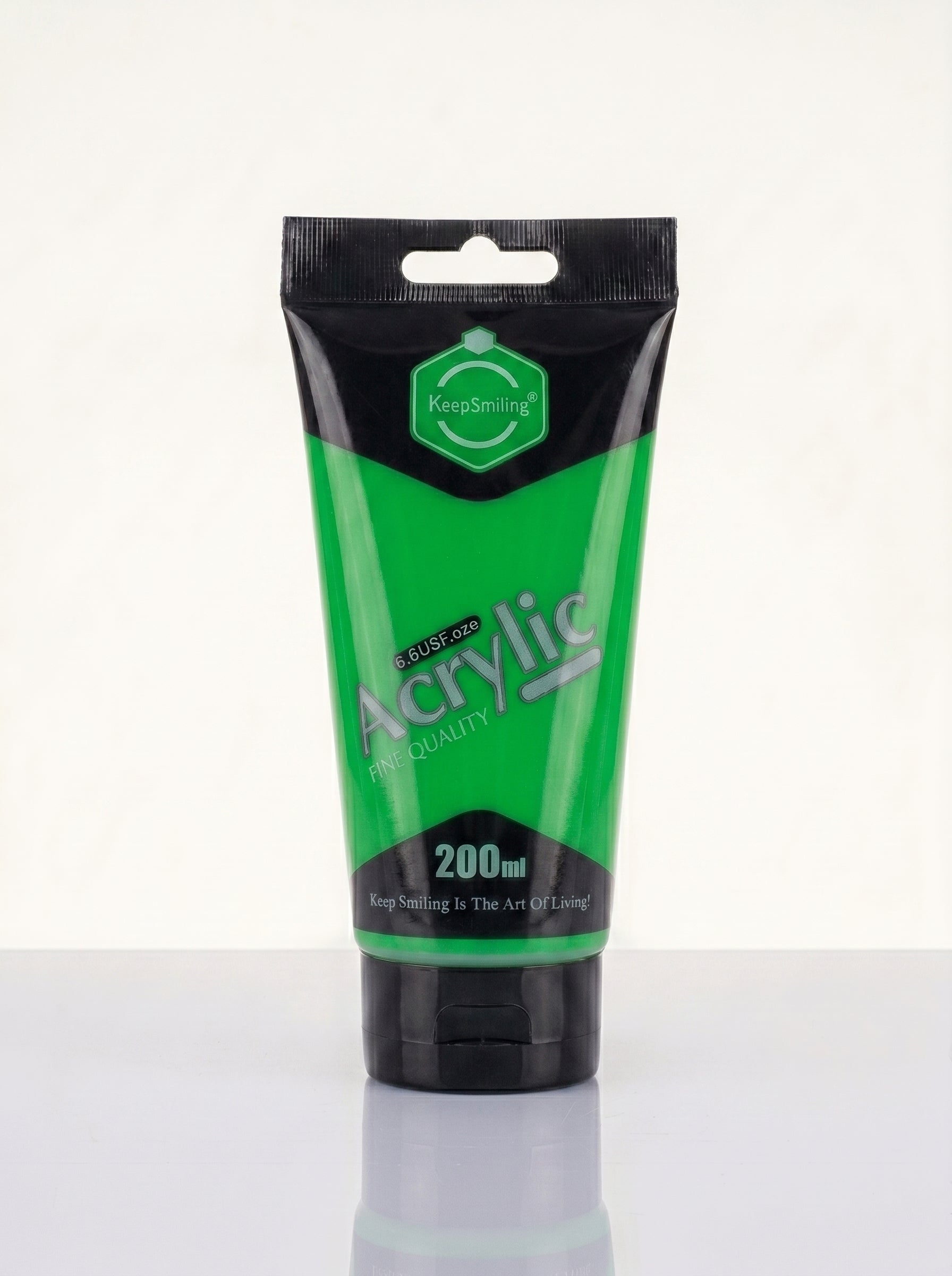 Peinture acrylique Keep Smiling 200ml - Tube haute quantité