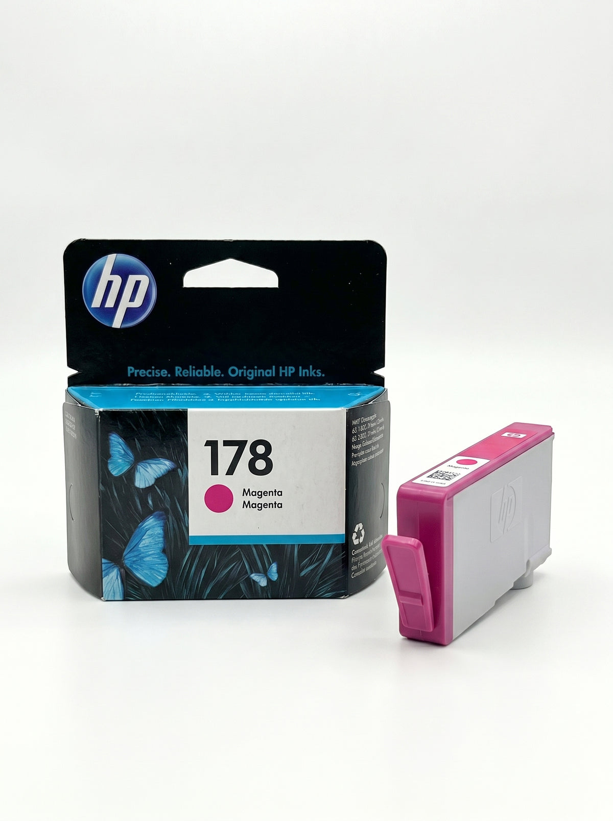 Cartouche d'Imprimante HP 178 Couleur | Pack Rose, Bleu, Jaune