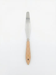 Couteau à palette métal et en bois TOPKALL – Outil de peinture artistique