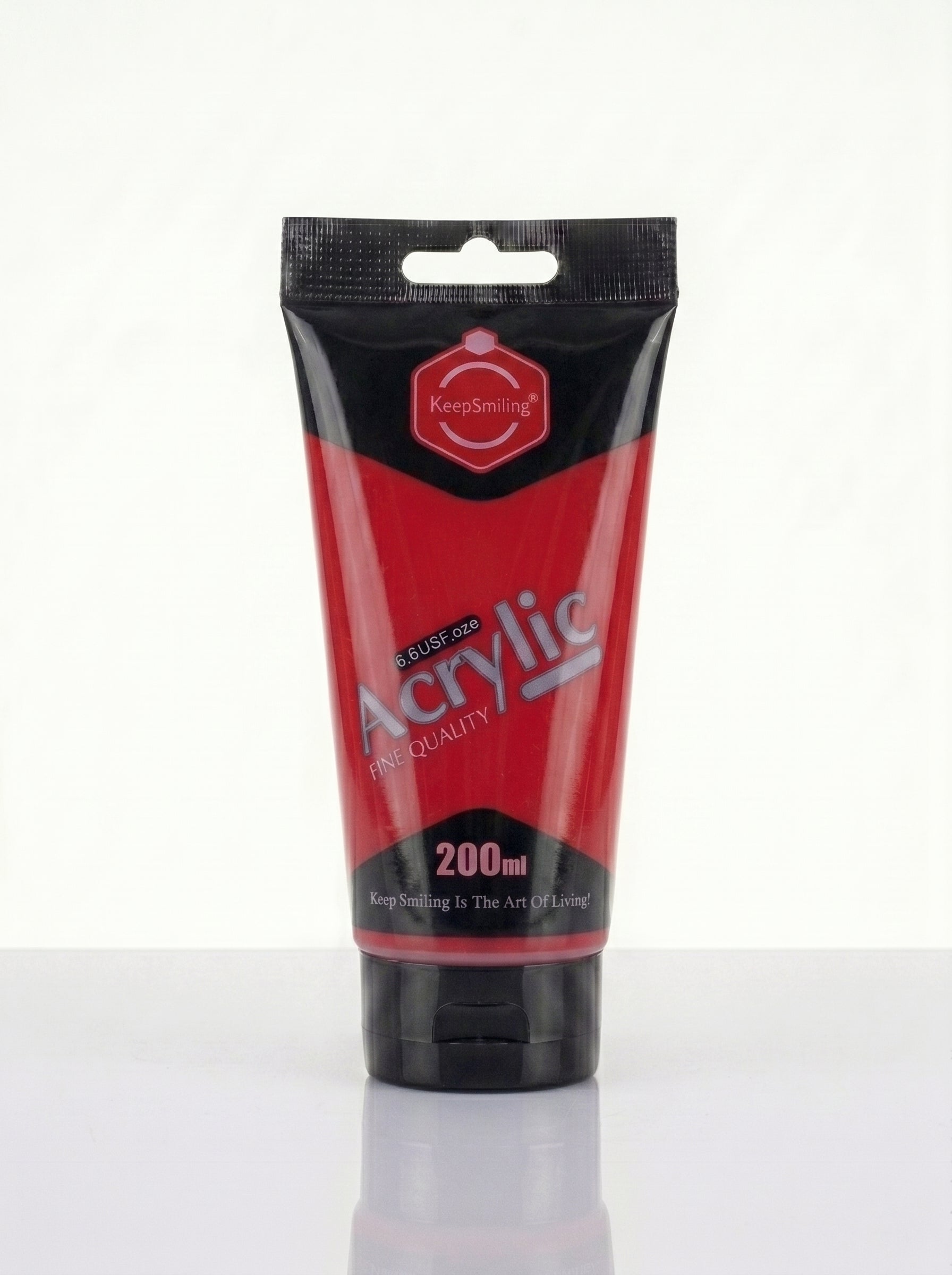 Peinture acrylique Keep Smiling 200ml - Tube haute quantité