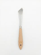 Couteau à palette métal et en bois TOPKALL – Outil de peinture artistique