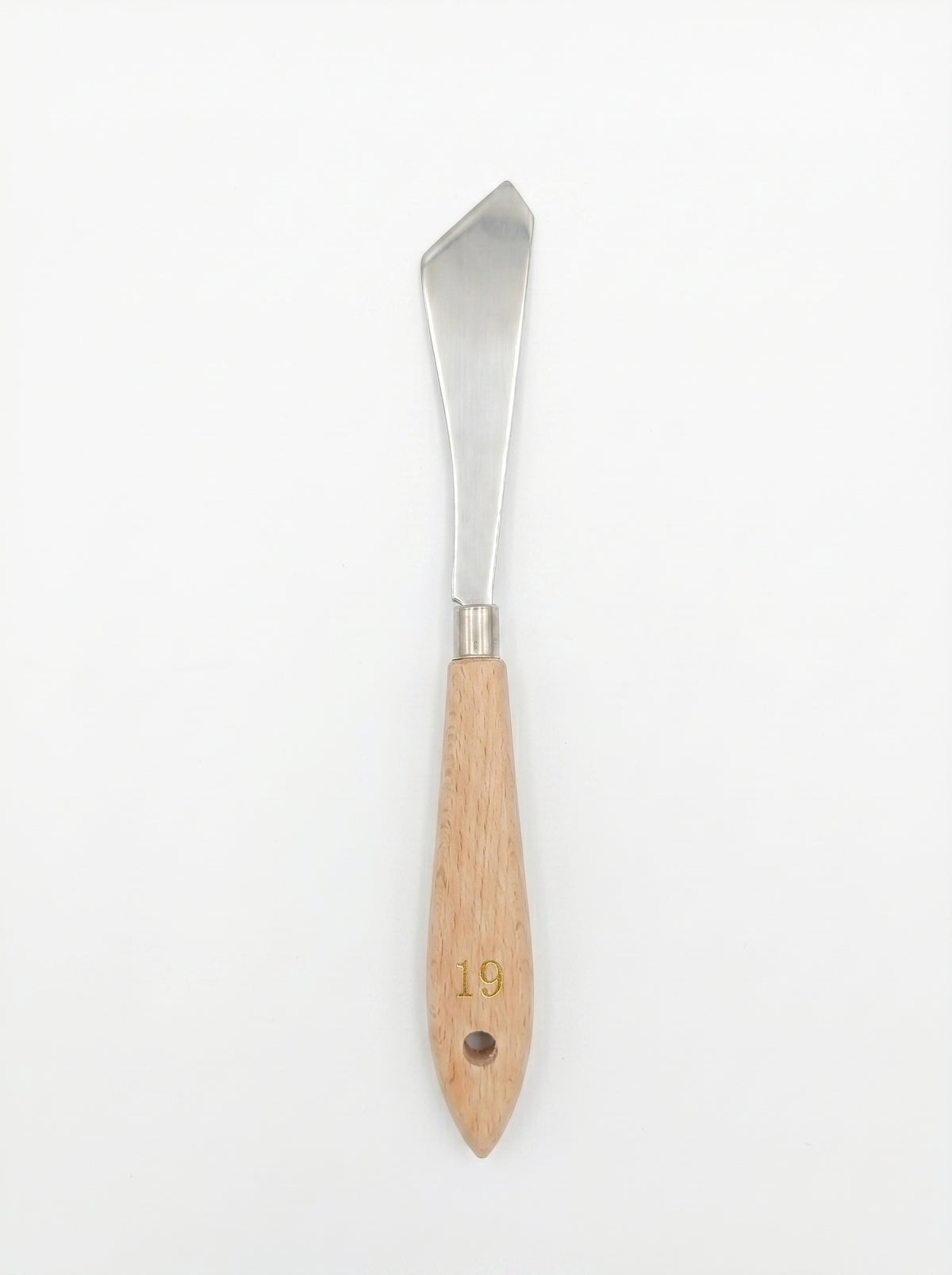 Couteau à palette métal et en bois TOPKALL – Outil de peinture artistique