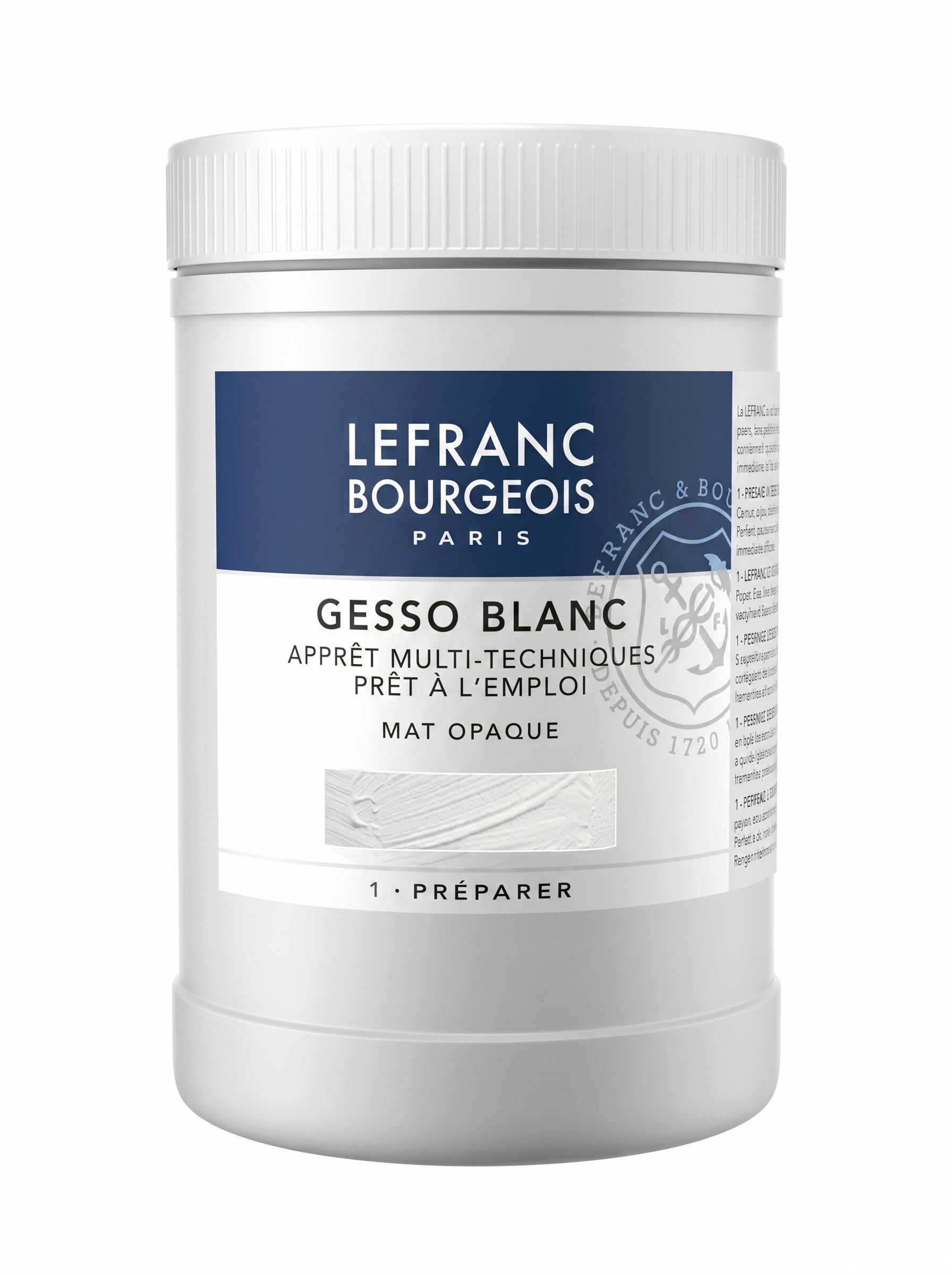 Enduit de préparation pour toiles et bois - Lefranc Bourgeois