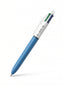 Stylo à Bille Rétractable BIC 4 Couleurs (Bleu, Noir, Rouge, Vert)