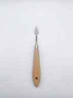 Couteau à palette métal et en bois TOPKALL – Outil de peinture artistique