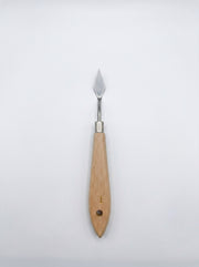 Couteau à palette métal et en bois TOPKALL – Outil de peinture artistique