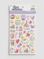 Stickers 3D Puffy - Planches d'autocollants en relief modèles assortis