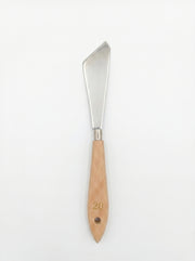 Couteau à palette métal et en bois TOPKALL – Outil de peinture artistique