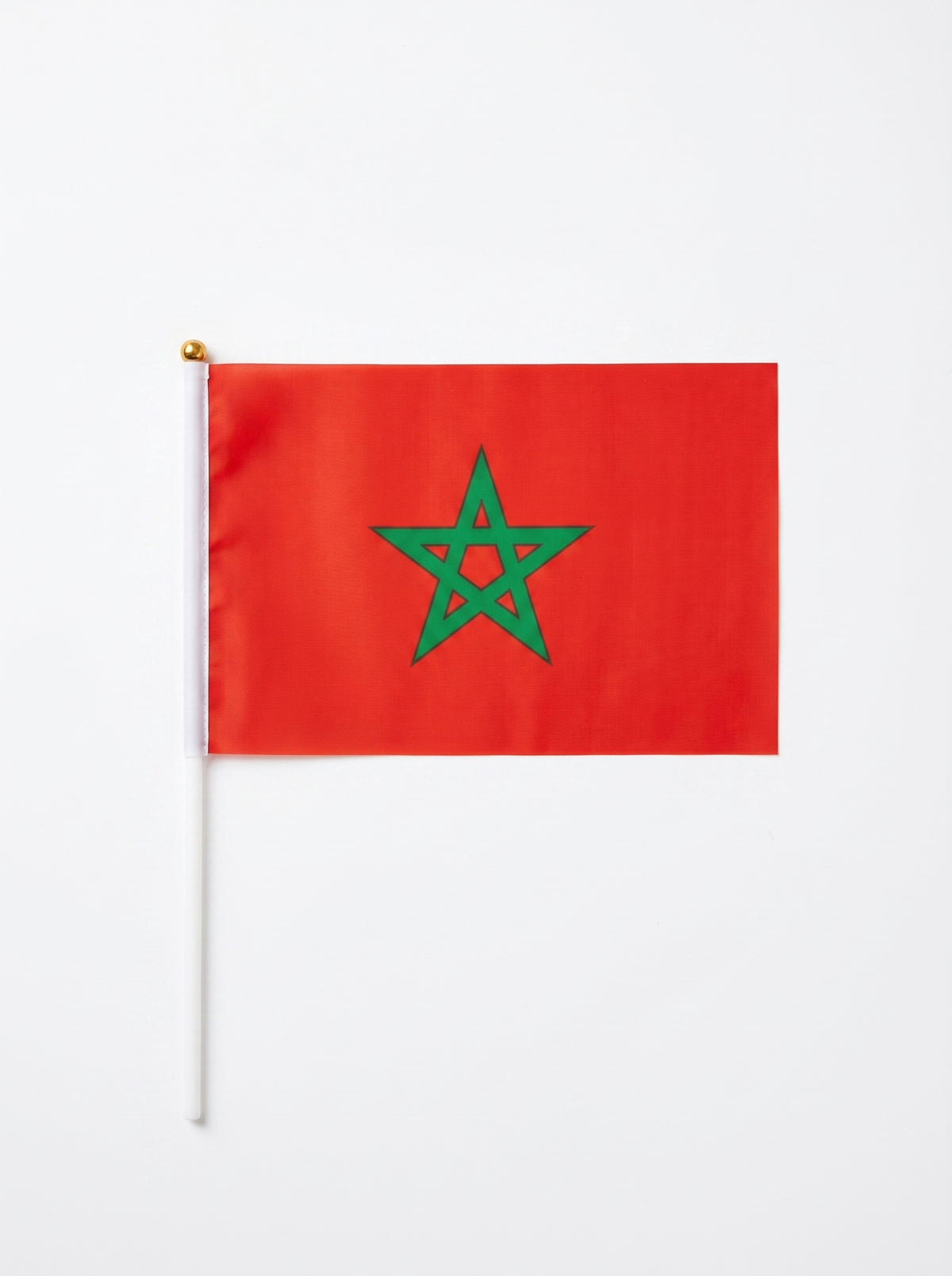 Drapeau Plastique Drapeau Marocain – Résistant & Léger pour Manifestations