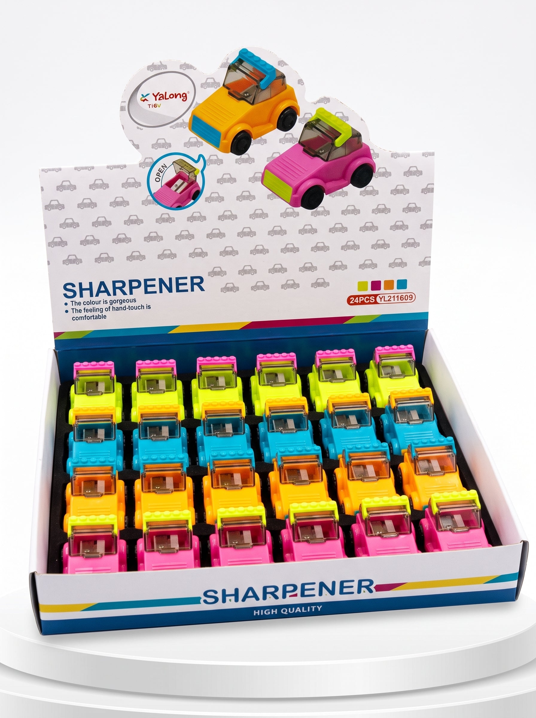 Taille-crayon Yalong en plastique
