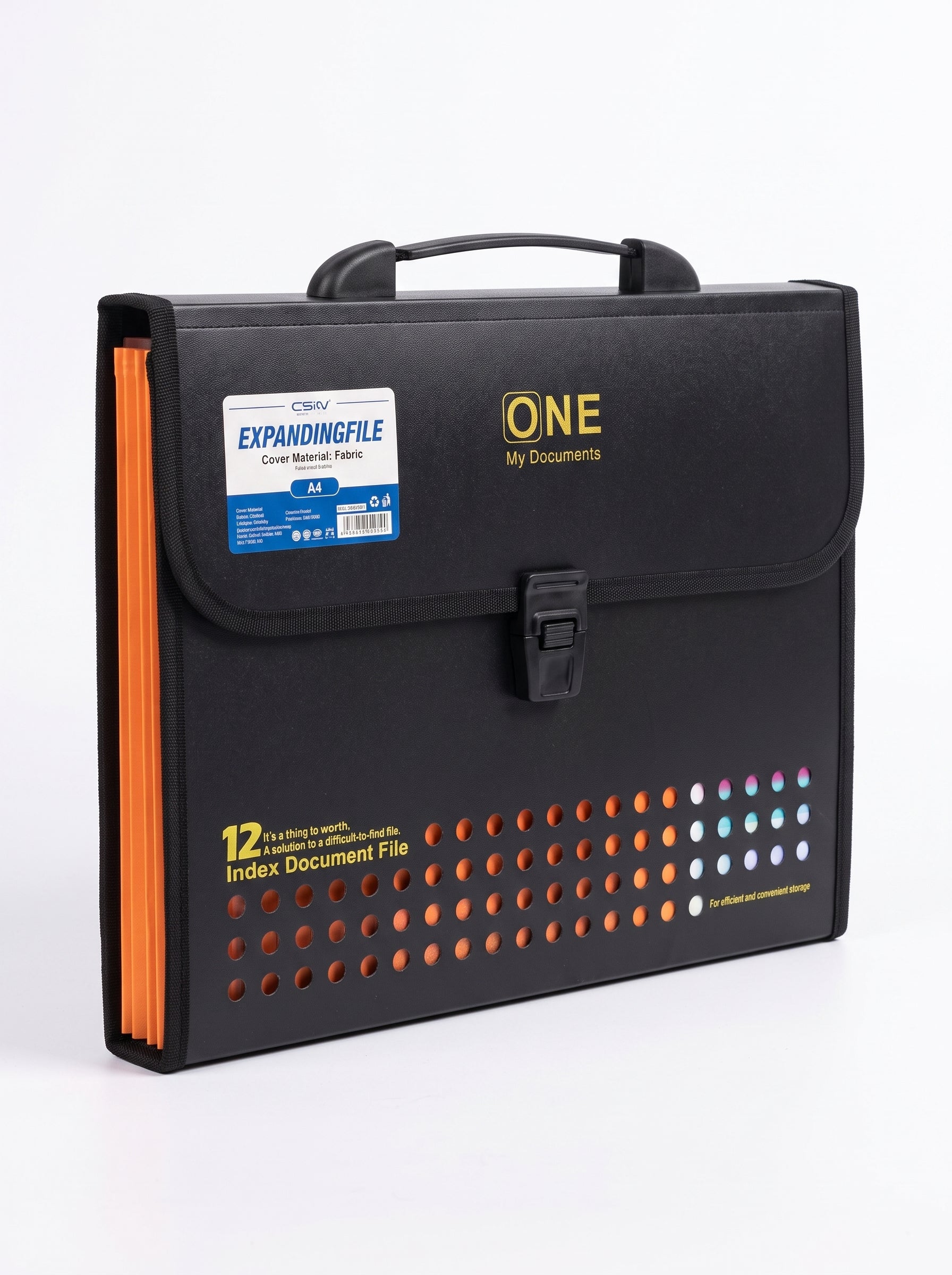 Porte Classe Dossier A4 13pockets - Trieur Accordéon Extensible