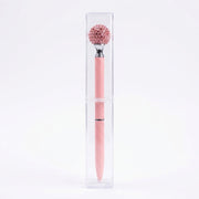 Stylo à bille en métal avec boîte transparente "To Go"