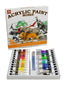 Peinture gouache acrylique Mobee 24 tubes - Set d'artiste complet