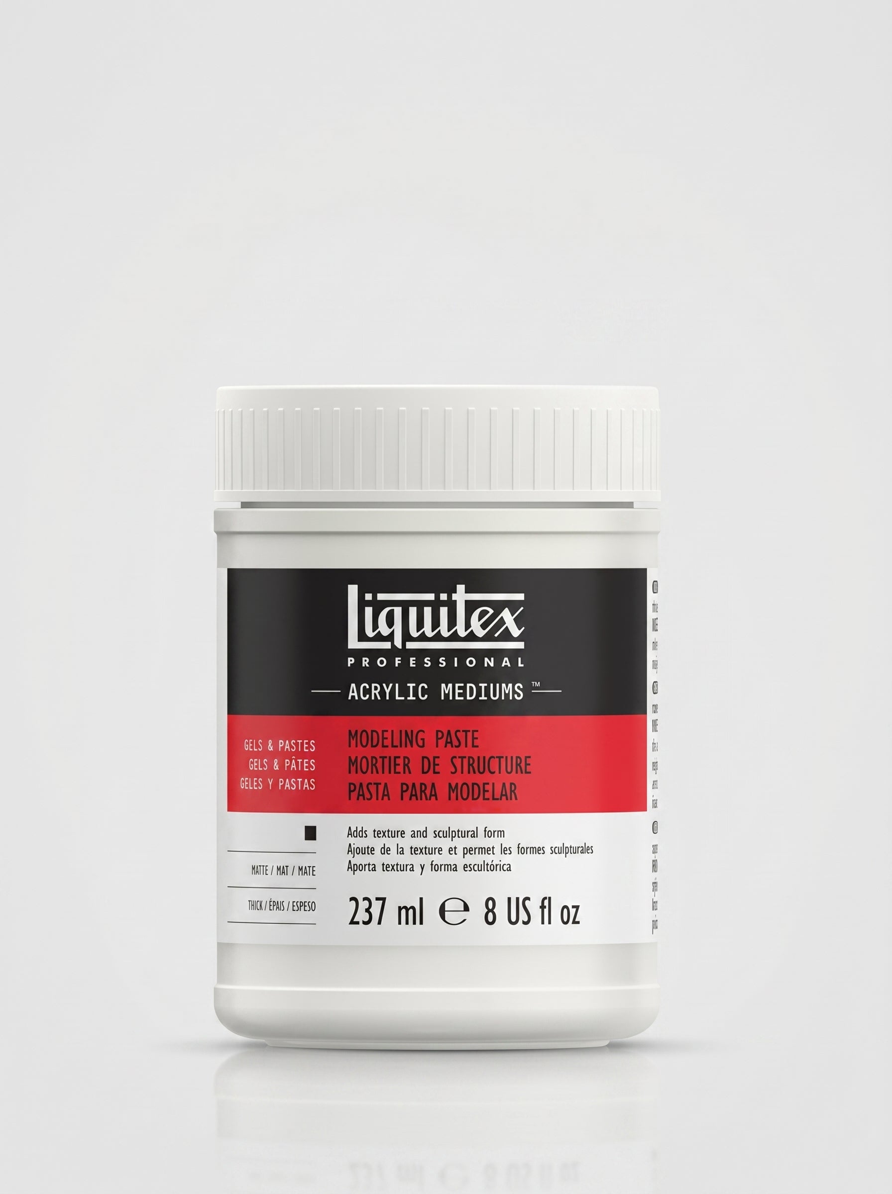 Liquitex Modeling Paste (237ml) - Enduit professionnel pour texture