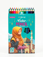 Crayons de couleur Jumbo 12 pièces Yalong To Go |