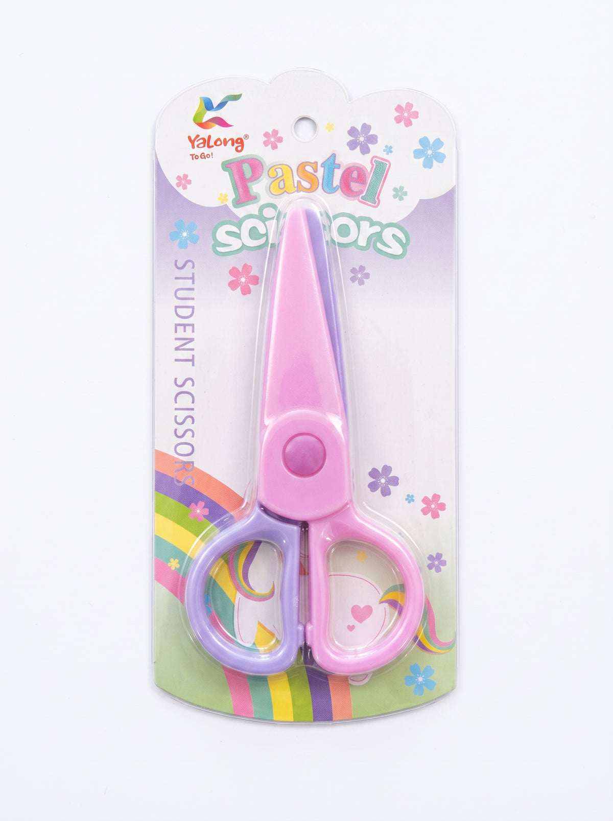 Ciseaux Scolaires Yalong To Go Pastel Bleu