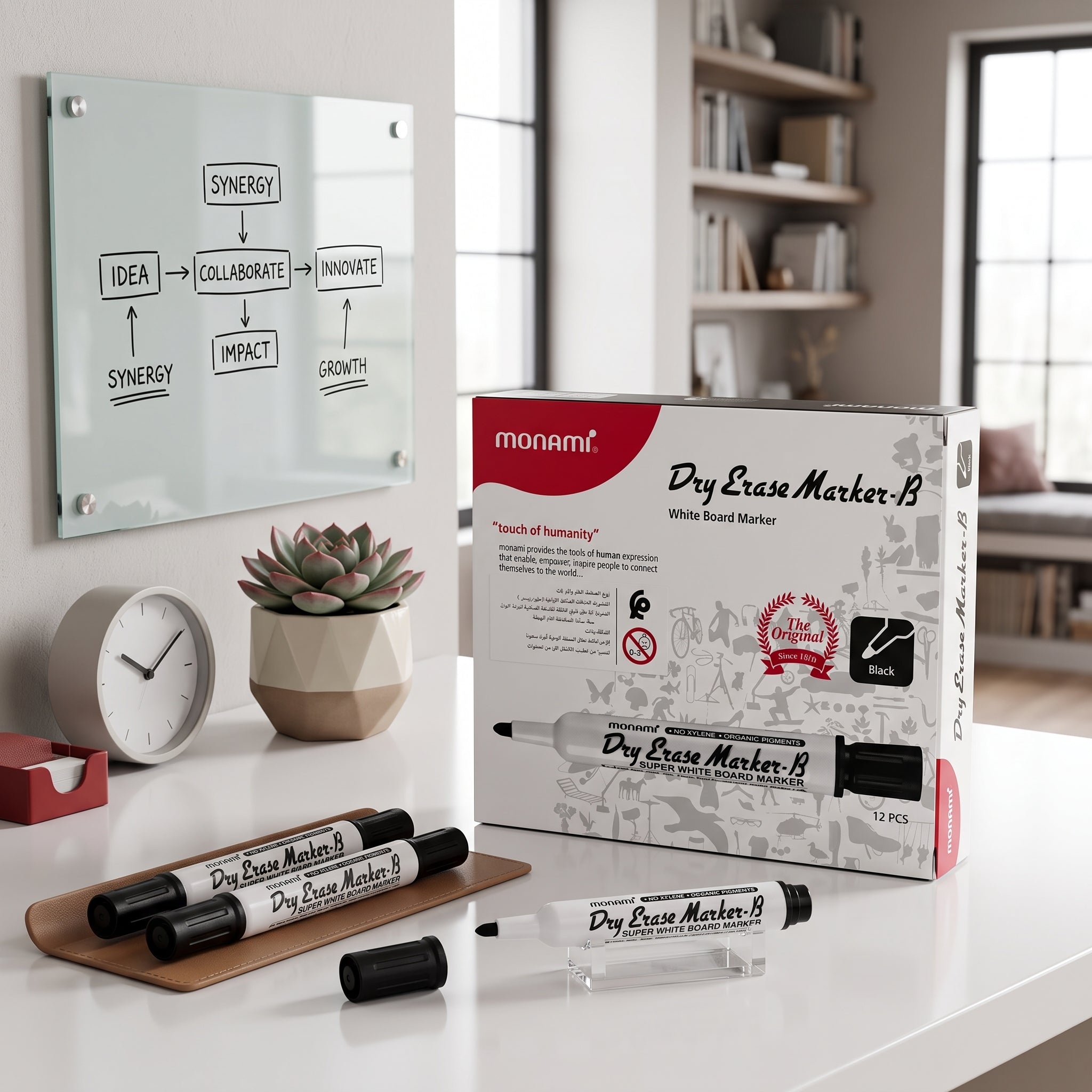 Marqueur tableau blanc Monami