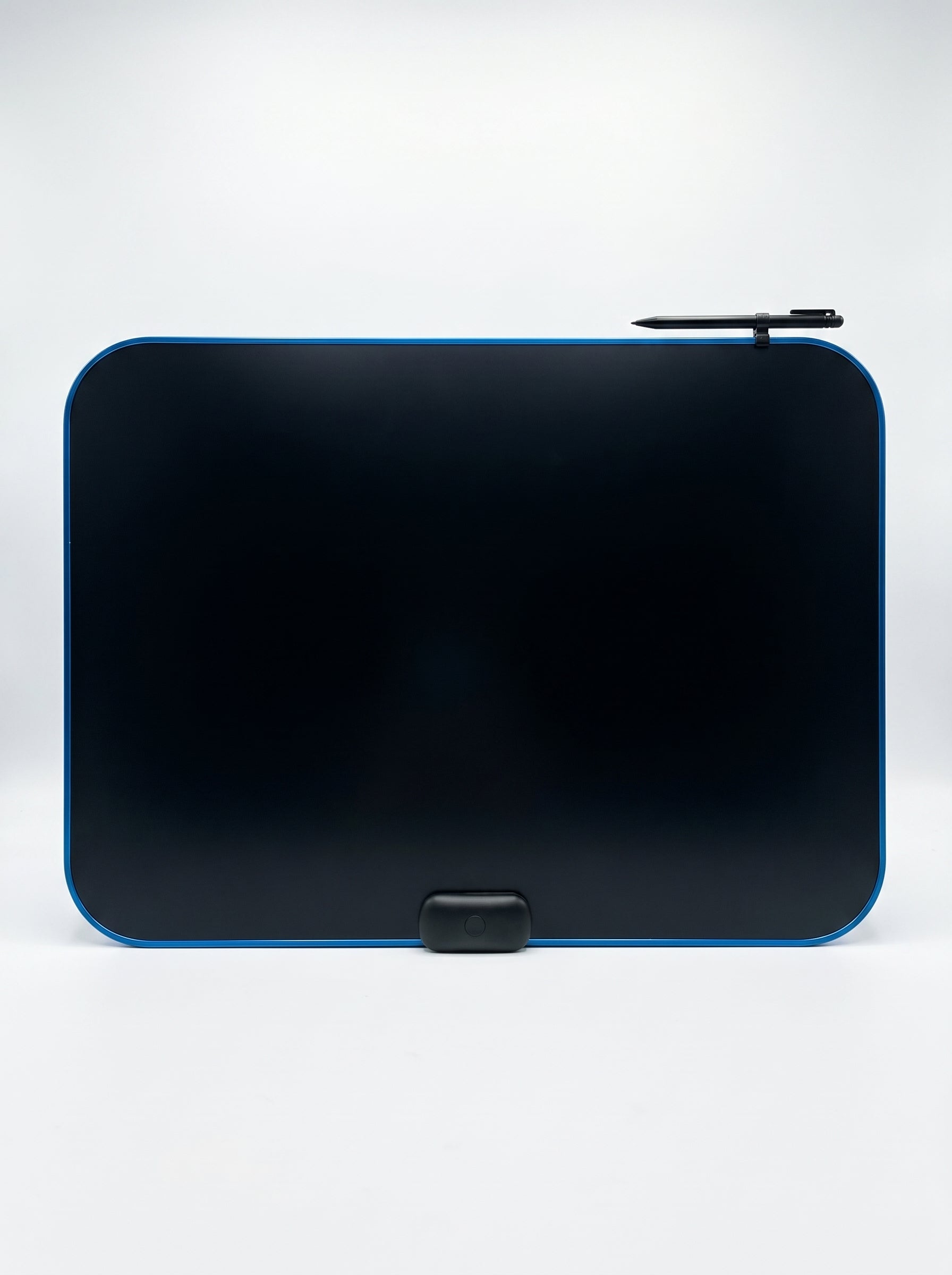 Tablette écriture LCD 24 pouces TOPKALL avec liseré bleu et stylet accroché
