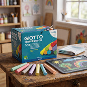 Craies de couleur Robercolor - Boîte de 100 Pièces