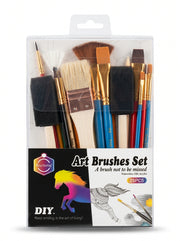 Kit de peinture Keep Smiling 25 pièces – Matériel d'art de haute qualité