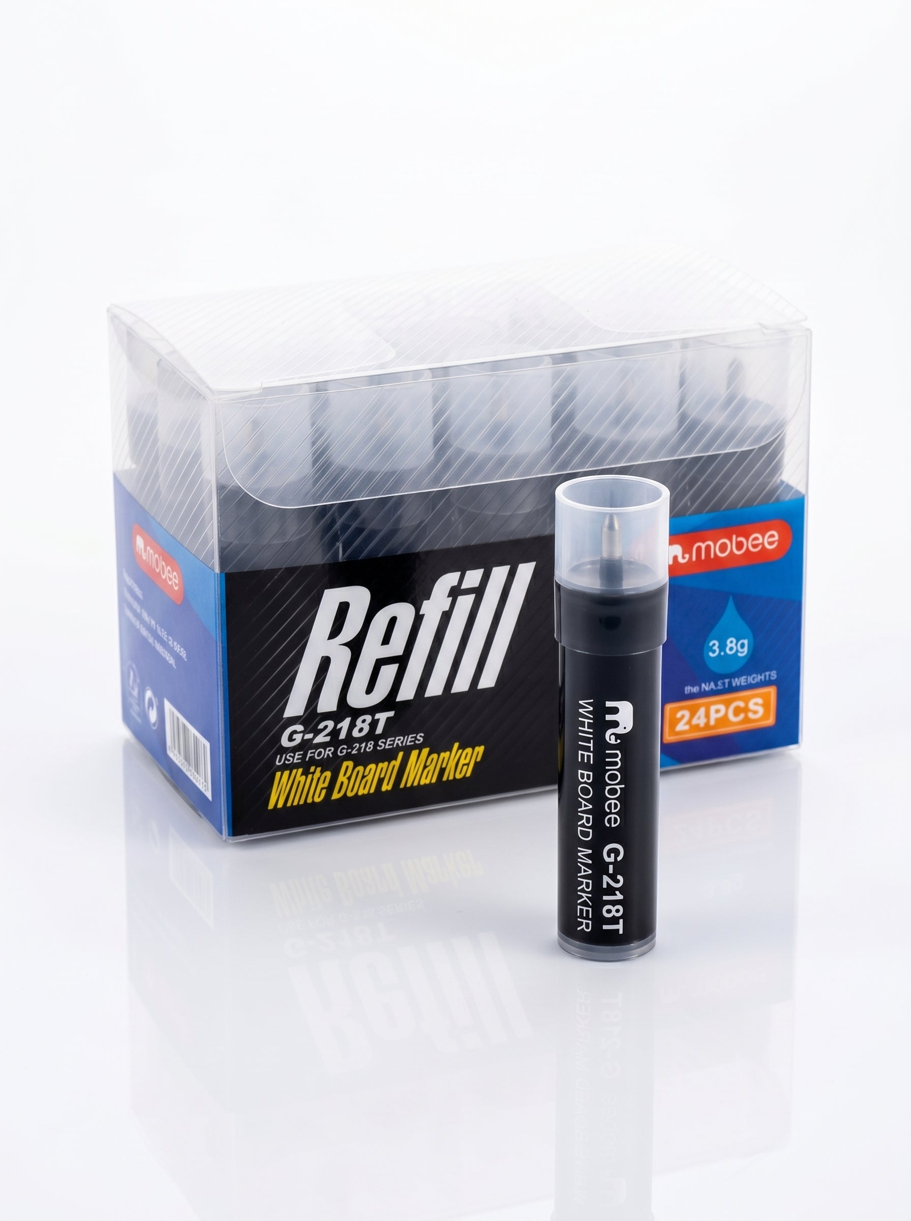 Encre de Recharge pour Feutres de Bureau GXIN G-218T – Spécial Tableau Blanc