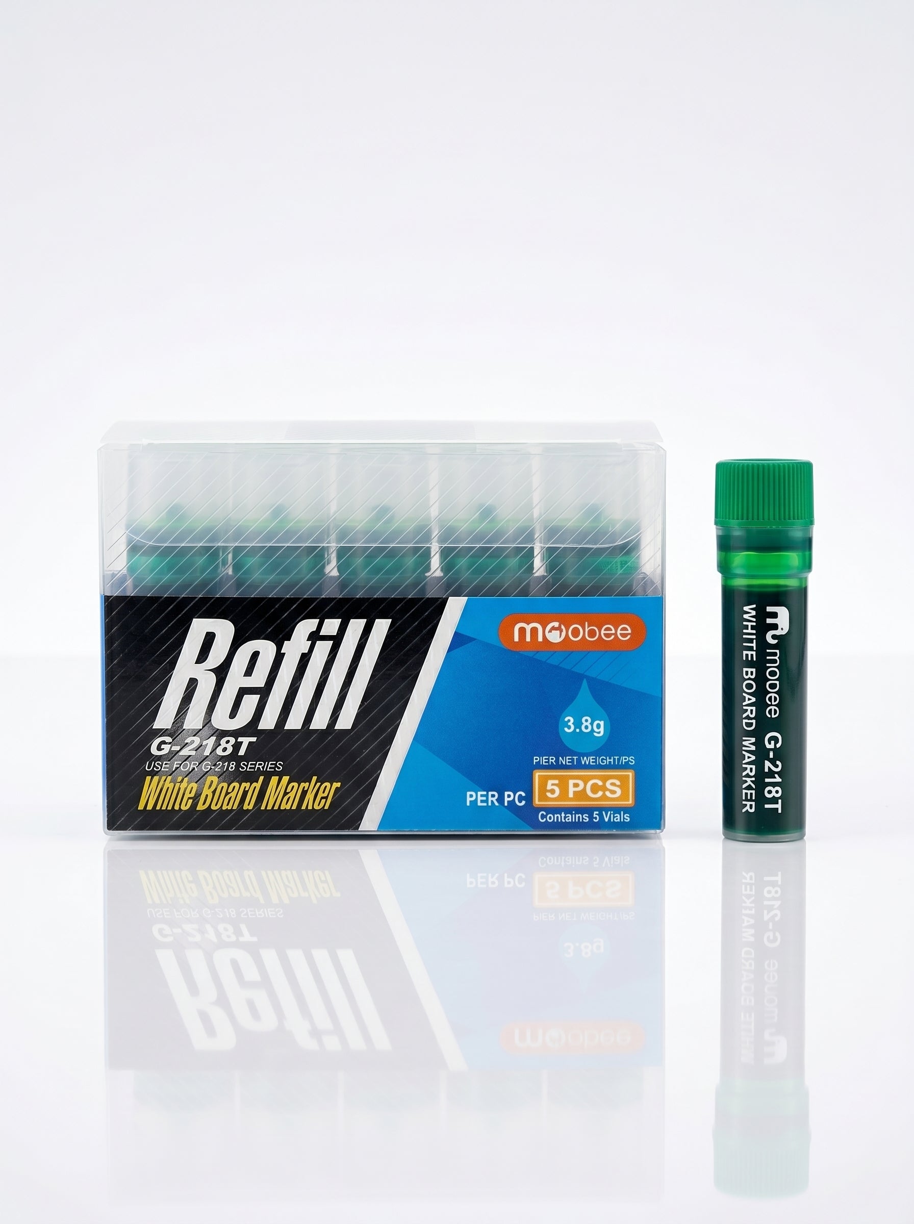 Encre de Recharge pour Feutres de Bureau GXIN G-218T – Spécial Tableau Blanc