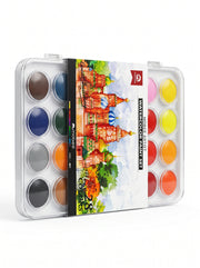 Aquarelle Mobee 28  couleurs - Coffret de peinture aquarelle complet