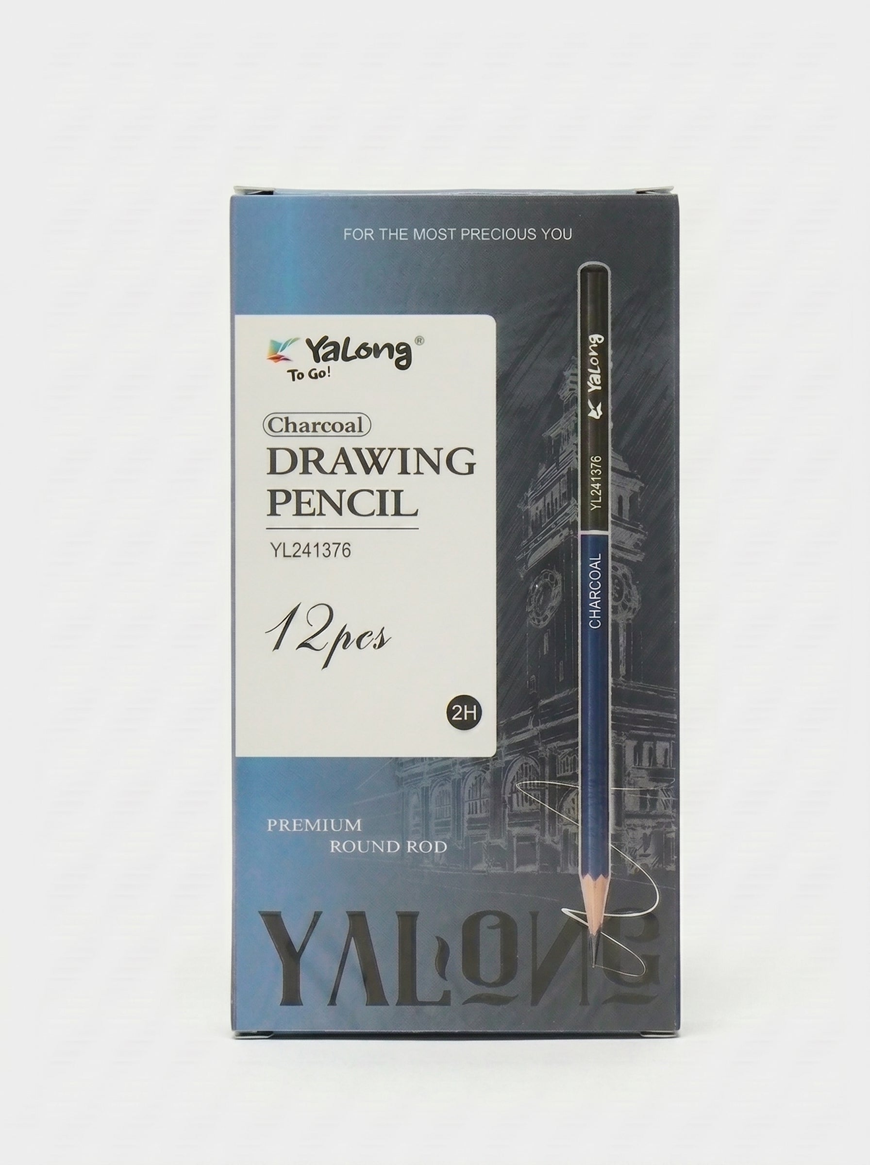 Crayons Graphite Yalong - Boîte de 12 & Plusieurs Formats Disponibles