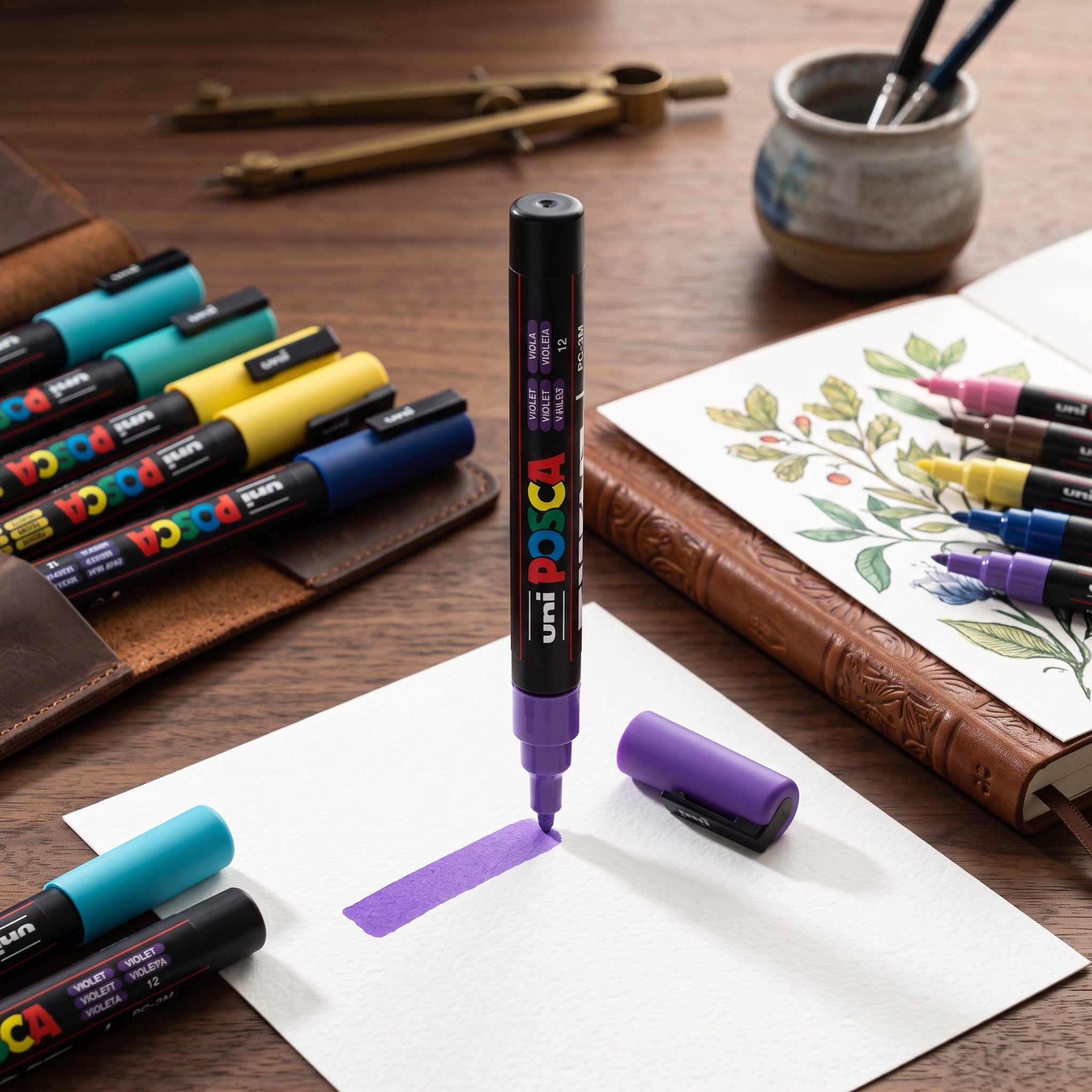 Marqueur Posca PC-3M - Pointe Fine 0.9-1.3mm | Peinture à l'Eau