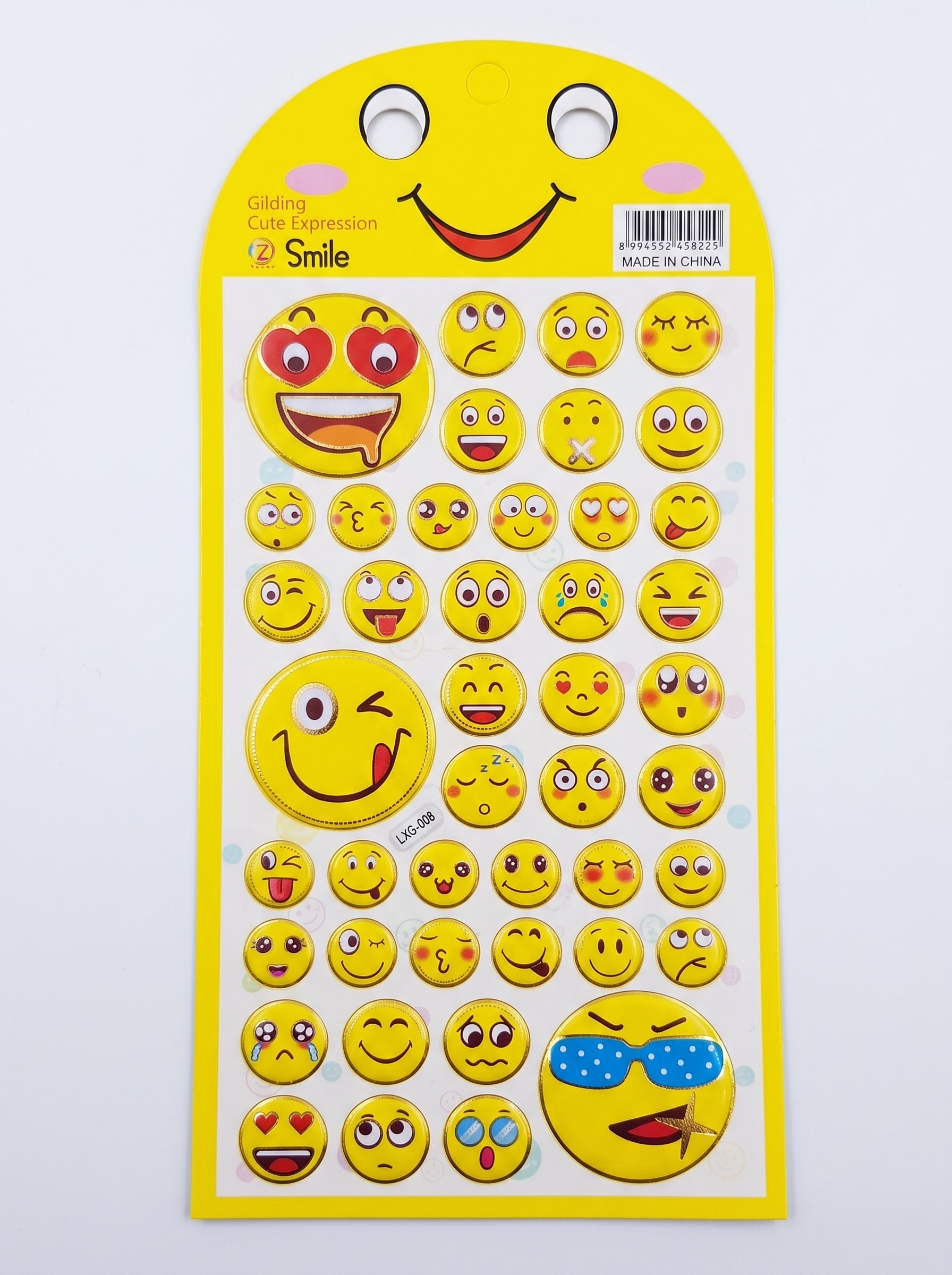 Stickers 3D Puffy - Planches d'autocollants en relief modèles assortis Image principale du produit