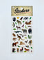 Stickers 3D assortis "Fashion Sense" - Planches décoratives thématiques