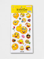 Stickers 3D Puffy - Planches d'autocollants en relief modèles assortis
