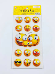 Stickers 3D Puffy - Planches d'autocollants en relief modèles assortis
