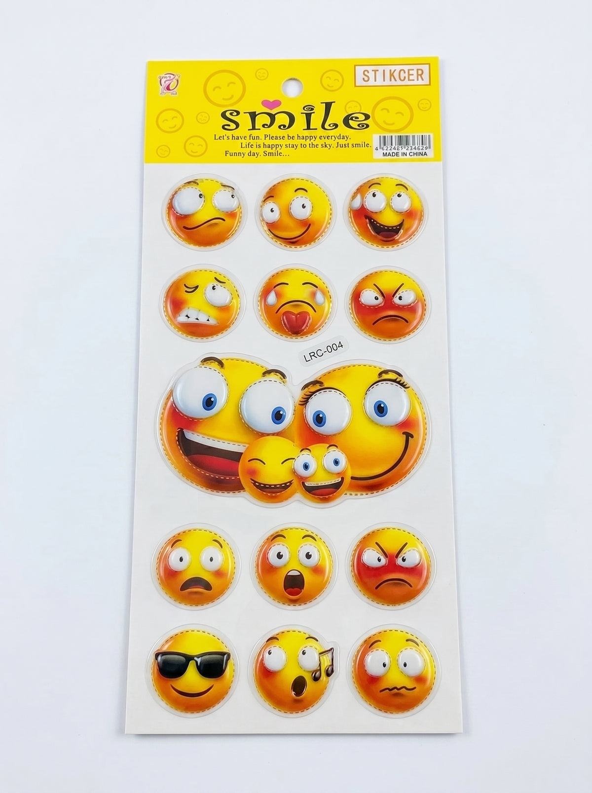 Stickers 3D Puffy - Planches d'autocollants en relief modèles assortis