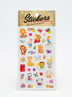 Stickers 3D assortis "Fashion Sense" - Planches décoratives thématiques