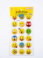 Stickers 3D Puffy - Planches d'autocollants en relief modèles assortis