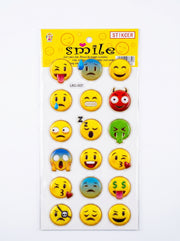 Stickers 3D Puffy - Planches d'autocollants en relief modèles assortis